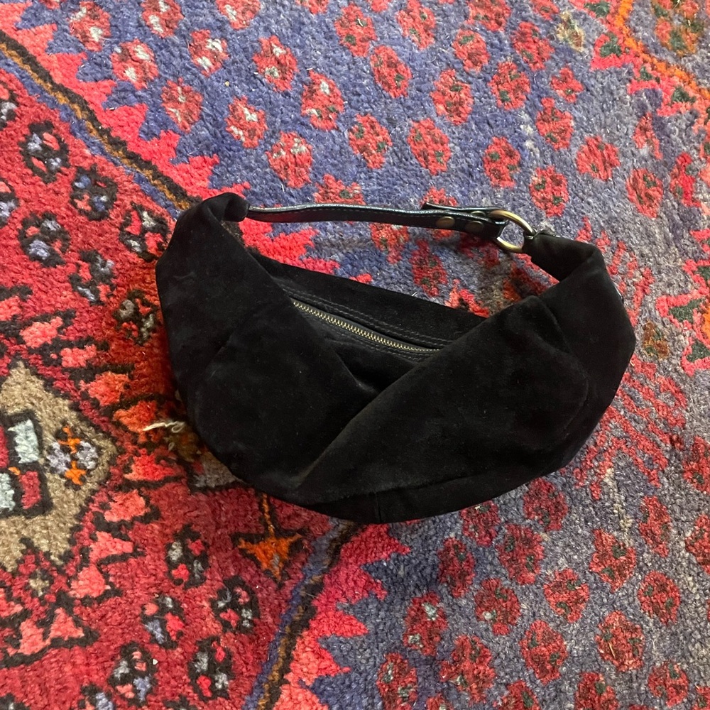 Vintage Mini Suede Miu Miu Bag!